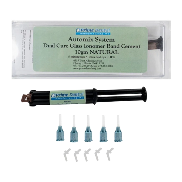 سمان اتومیکس گلاس آینومر دوال کیور - Dual Cure Glass Ionomer Band Cement
