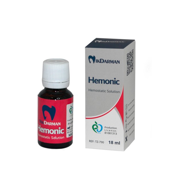 محلول انعقاد خون 18 میل - Hemonic Hemostatic Solution 25%