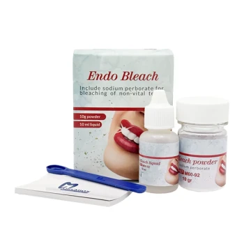 بلیچینگ دندان‌های روت کانال شده - Endo Bleach